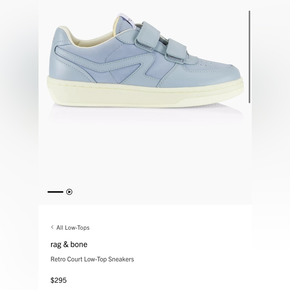rag & bone Retro Strap Sneaker